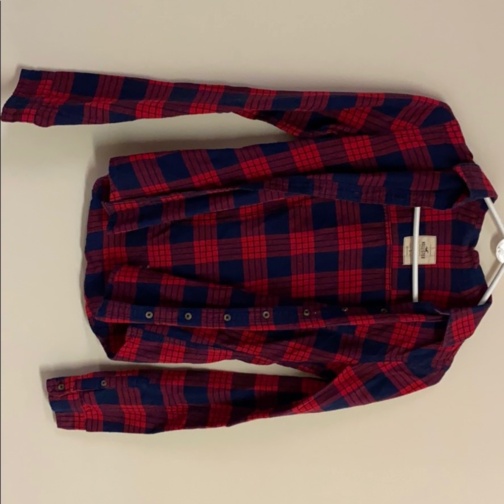 Hollister Button Up Long Sleeve
